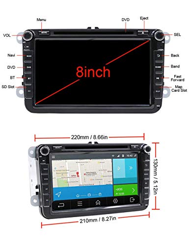 Quad Core WiFi Android 6.0 GPS Car stereo lettore