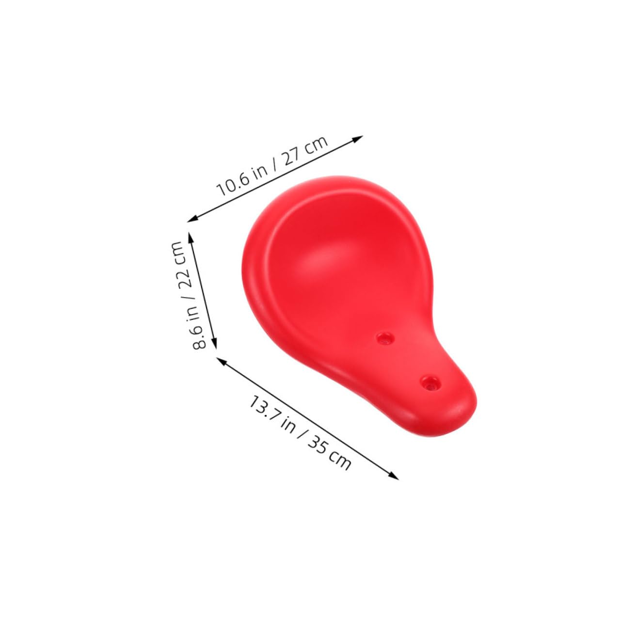 UPKOCH 2Pcs Seesaw Seat Pad Replacement for Outdoor Playground Equipment Upgrade Red for Enhanced Safety and Versatile Usability for All Ages