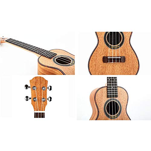 Ukulele Bois d’acajou 23 Pouces Ukulele Professional Uke Hawaii Enfants Guitare avec Sac Gig for Les Enfants étudiants… - Les Beatles, Paul McCartney, John Lennon, RIngo Starr, George Harrison Ukulele Bois d'acajou 23 Pouces Ukulele Professional Uke Hawaii Enfants Guitare avec Sac Gig for Les Enfants étudiants… – Image 6