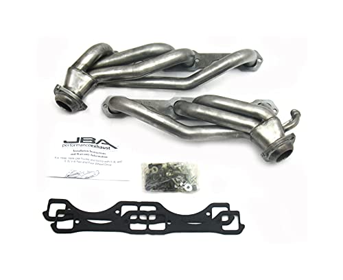 Image of JBA 1832S 1-1 /2 inch Shorty Stainless Steel Exhaust Header for GM Truck 5.0L and 5.7L 96-99