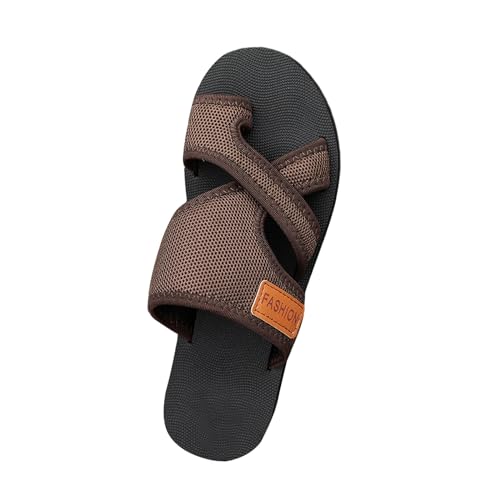 Sandalias correctoras de juanetes cómodas y transpirables para mujer, sandalias ortopédicas para playa, sandalias ortopédicas para caminar, correa cruzada, sandalias de recuperación de verano, gris, 7