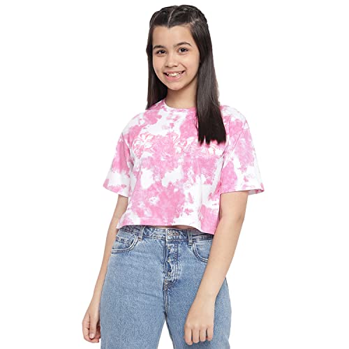 Image of Li'l Tomatoes Girls Cotton Relaxed Fit T-Shirt