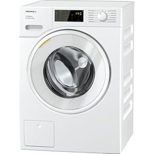 Miele WSD 323 WPS W1 Frontlader Waschmaschine – Mit Schontrommel für 1-8 kg Wäsche, Kapseldosierung, QuickPowerWash…