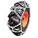 107 Series Duo-Trac Tractor Tire Chains, Steel, Pair - Lot of 2