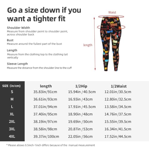 Mallas de yoga Dachshund opacas con bolsillos solucionan transparencias en fitness 5