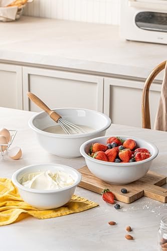 Familywood Porcelain Mixing Bowls - Thumbnail 2