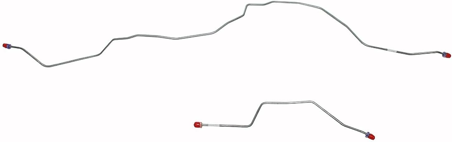 JEGS Rear Axle Brake Lines 1987-1996 Ford F-150 [Stainless]