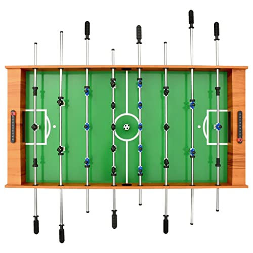 Home Outdoor OthersKlappbarer Fußballtisch, 121 x 61 x 80 cm, Hellbraun – Bild 6