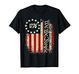 USA US Flag Patriotic 4th of July America T-Shirt