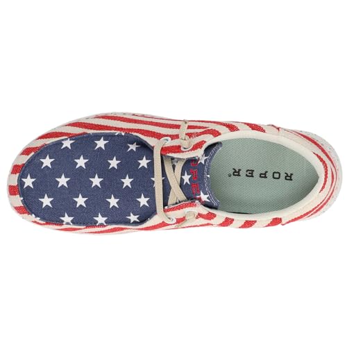 Image of ROPER Womens Hang Loose Slip On Sneakers Shoes Casual - Blue