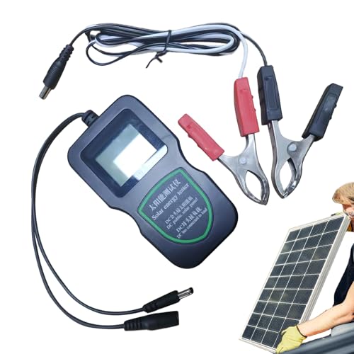 Medidor de energía solar portátil – Probador de energía solar digital, indicador de irradiancia de precisión | Detector de radiación preciso, herramienta de medición portátil para arroz
