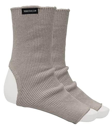 Yogistar Yoga-Socken Stone Grey - Wolle