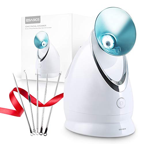 Facial Steamer-Nano Ionic Face Steamer for Home Facial, Unclogs Pores, Warm Mist Humidifier