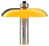 Yonico 12131 2-1/2-Inch Diameter Cove Raised Panel Router Bit 1/2-Inch Shank