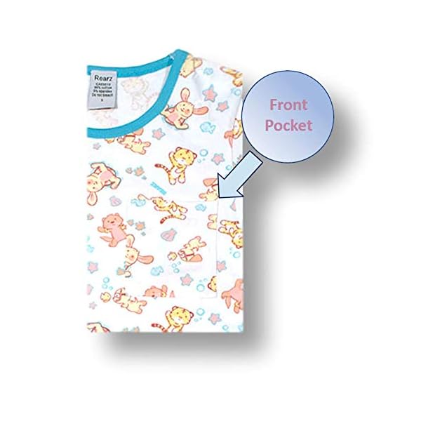 Rearz-Snap-Crotch-Bodysuit-with-Pocket-Splash Rearz - Snap Crotch Bodysuit with Pocket - Splash (Small) White