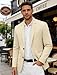 Vssjavun Men's Casual Blazer Suit Jackets 2 Button Lightweight Fashion Wedding Sport Coats