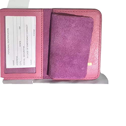 New York CITY POLICE OFFICER SISTER PINK MINI SHIELD AND ID WALLET2