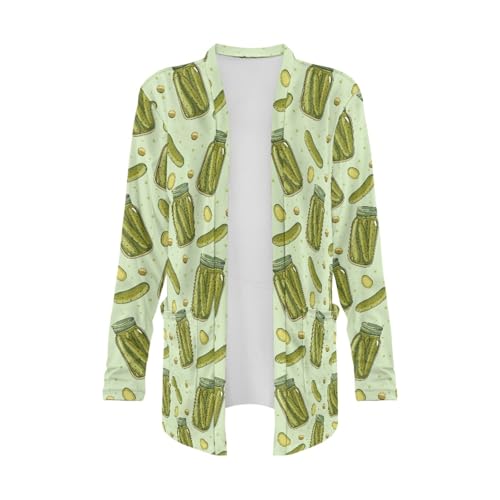 Image of Cardigan Sweaters for Women Long Sleeve Cardigan Soft Drape Open Front Fall Dusters V-Neck Jackets Dressy Loose Coat