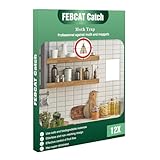 FEBCAT Catch 12 Stück Lebensmittelmotten Bekämpfen Abbaubar Lebensmittelmotten Falle...