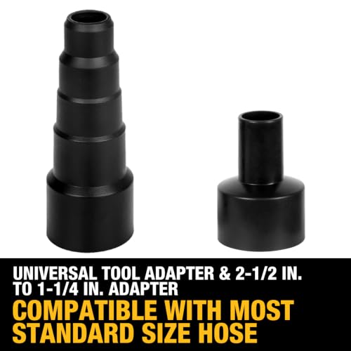 Image of DEWALT 10-Piece Car Detailing Vacuum Hose Accessory Kit, DXVA13-1002