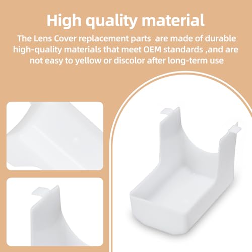 Range Hood Light Lens Cover S99110437 for Broan Nutone 40000 41000 42000 Series Range Hood By Romalon