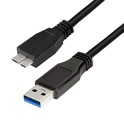 LogiLink CU0026 USB 3.0 zu Micro-B Anschlusskabel schwarz, 1 Meter
