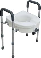 Assento Sanitario Elevado com Barra de Apoio Lateral Pro18