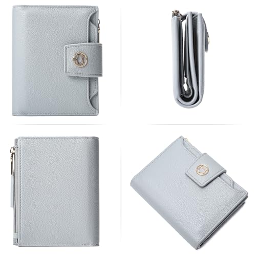 Wallet for Women RFID Blocking Bifold Zipper Pocket4