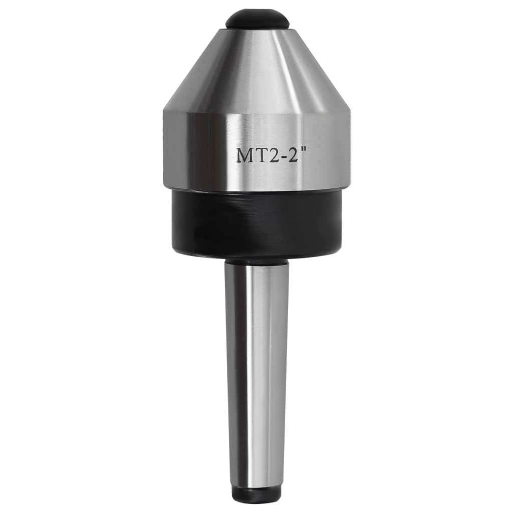 vidaXL Contrapunto Rotativo Centro de Estímulo Vivo Punta de Toro Cono Torno de Centrado Fresado Giratorio Laminación Herramienta MT2 20 A 51 mm