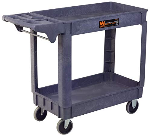 WEN 73002T 500-Pound Capacity 40 by 17-Inch Service Utility Cart & MaxWorks 80876- Foldable Platform Truck Push Dolly 330 lb. Weight Capacity #2