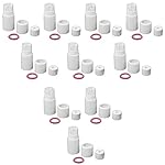 SJZBIN-10Sets-White-RJ45-Waterproof-Connector-Cap-Cover-for-Outdoor-Network-IP-Camera-CCTV-Pigtail-Cable-POE-NVR-System-Connection-Lid-Adapter