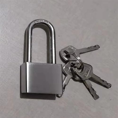 Cadenas à clé en acier inoxydable fixation rétractable 40mm - 8