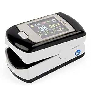 Pulsoximeter PULOX PO-300 mit Farbdisplay und Alarm, inkl. Software für Langzeitaufnahme