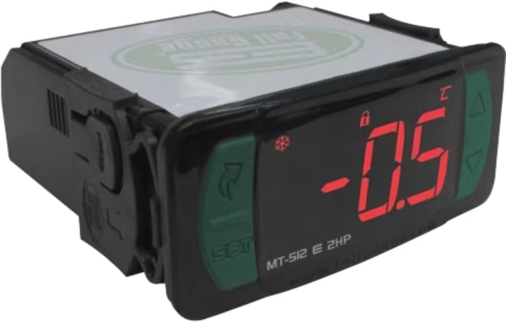 MT-512E 2HP Electronic Control for Cooling and Heating Applications. 1 Sensor, 1 Outlet, 110/220V