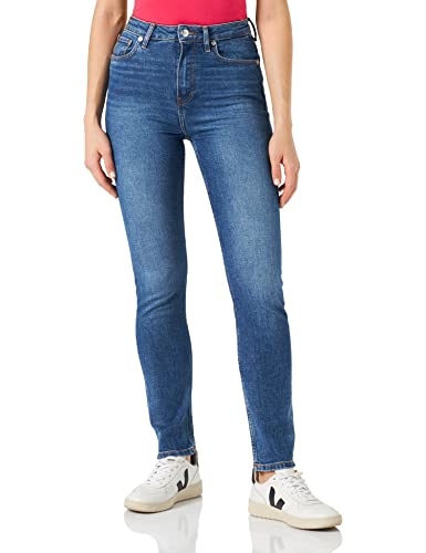 Tommy Hilfiger Damen Jeans Cigarette Slim Hw A Paty High Waist, Blau...
