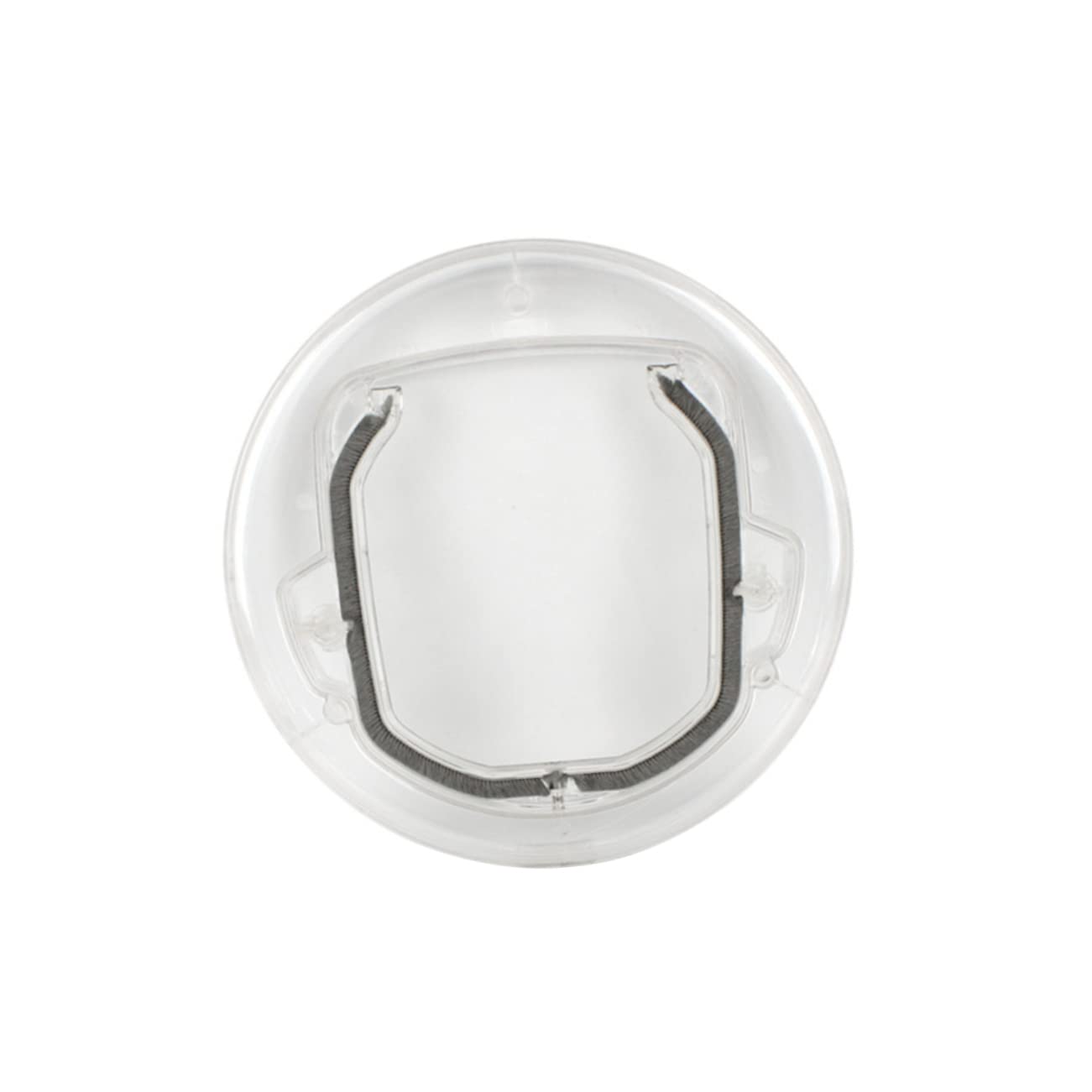 SUPVOX Cat Hole Door Pet Supplies Pet Door Quiet Brush Acrylic Easy Entry Exit Suitable for Cats