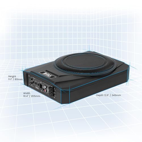 Image of BOSS Audio Systems BASS10 Under Seat 10 Inch Amplified Car Subwoofer