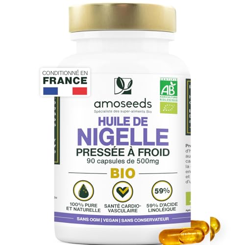 Huile de Nigelle BIO 1 500mg Capsules