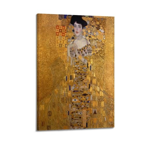 Poster Klimt Adele Bloch-Bauer : Sublimez l'Ambiance de Votre Bureau et Salon
