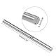 sourcing map 2Stk. Rund Stahlstange 6.5mm HSS Drehmaschine Stangenmaterial Werkzeug 100mm Lang für Wellen Zahnrad Bohrmaschine Drehende Miniaturachse Zylinderstift DIY Bastelwerkzeug