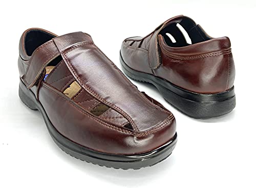 Catálogo para Comprar On-line Huaraches Comida - los más vendidos. 37 R-COMODOS Huarache de Piel de Borrego para Caballero | Calzado Acolchonado para Pie Diabético | Forro y Plantilla de Piel | Diseño Ergonómico, Ligero y Suave | Estilo Versátil,...
