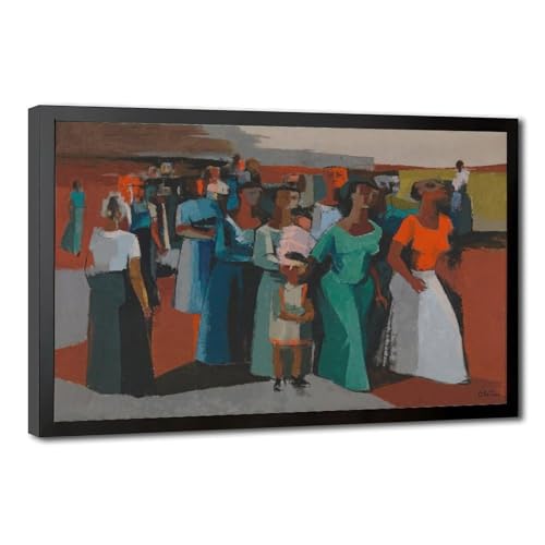 Impression sur toile Charles Henry Alston Oh Freedom pour la décoration murale du salon 61cm