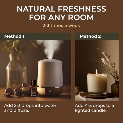 Image of 100% Pure Cypress Essential Oil - 0.34 Fl Oz - Cypress Oil for Hair, Skin, Diffuser, Aromatherapy & DIY Candle Making Scent