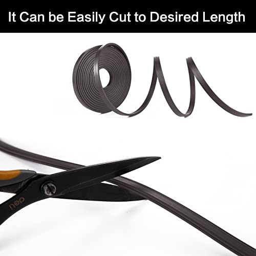 82 Inches Shower Door Magnetic Strip Replacement Insert For Framed And Semi-Framed Swinging Glass Shower Doors With 3/8" Width #TOP4