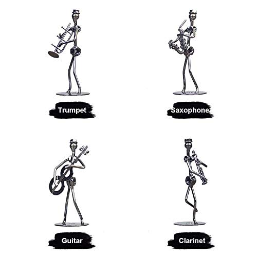 Little Iron Art Musician Creative Men/Women Music Band Crafts Home Office Desk Decoration Birthday Gift 8 Pack (Man) #TOP3