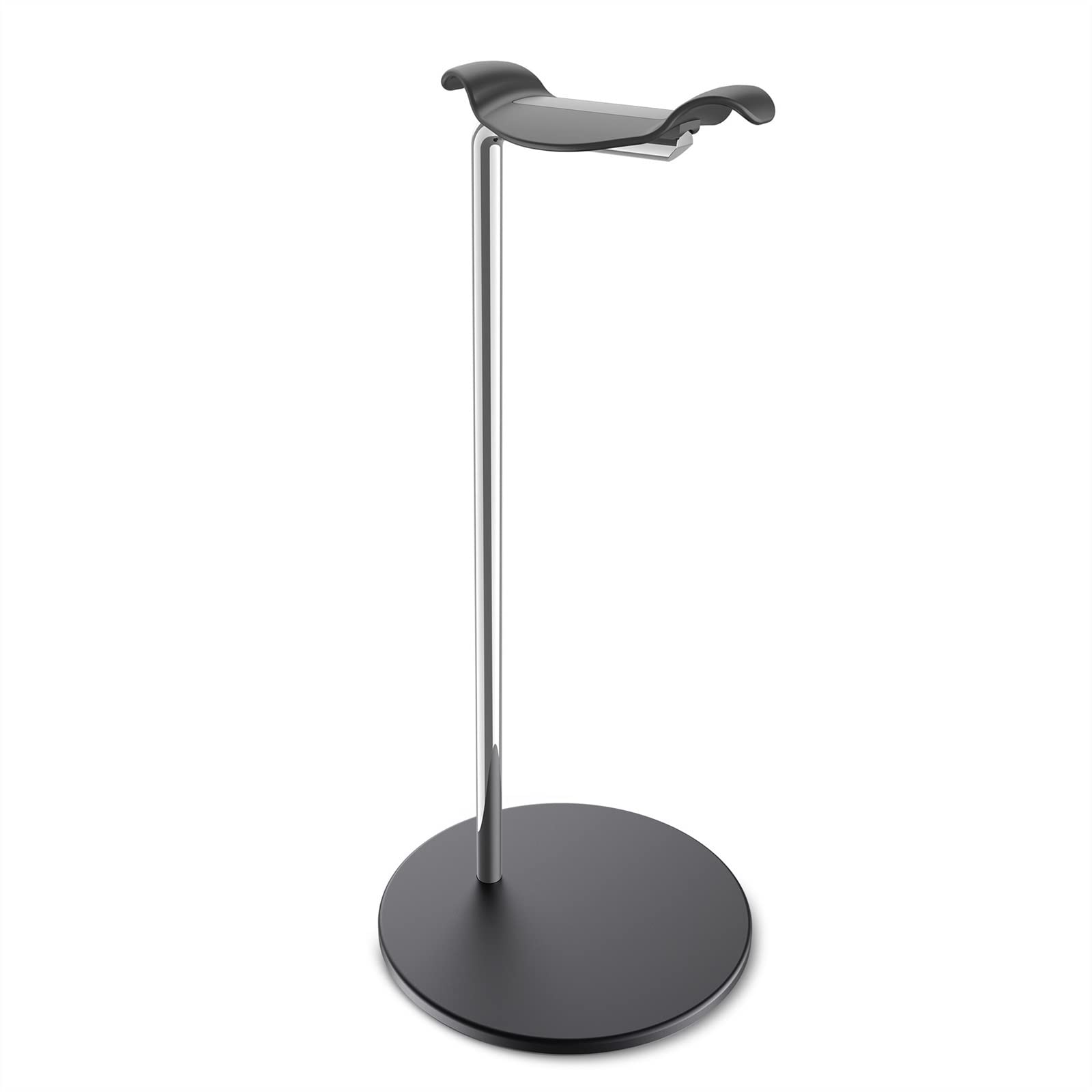 Shangguanyun456 Black Headphone Stand Headphone Stand Gamer Earphone Hanger, Aluminum Headset Holder With Solid Base For Desk, Compatible With Most Headphones(Black)