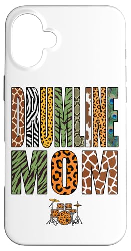 Drumline Mom Band ��̓� �A�j�}���v�����g �T�t�@���h���}�[ �X�}�z�P�[�X iPhone 16 Plus �p