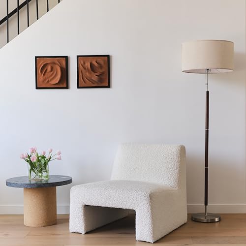 Brightech BT-CARTER-FL Led Floor Lamp, Drum Shade Tall Lamp thumb #5