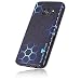 Produktbild PULSARplus Hülle kompatibel mit Samsung Galaxy S7 Handyhülle Schutzhülle dünn Case Bumper Cover Blue Glow Design schwarz