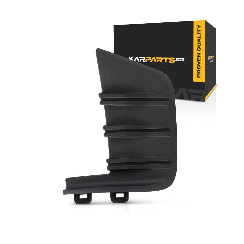 For Chevy Silverado 1500 2019 2020 2021 2022 Bumper Cover Molding Passenger Side | Front | Outer | Made Of Plastic | Textured | Replacement For GM1047121 | 191275790625